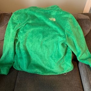 Green North Face size M